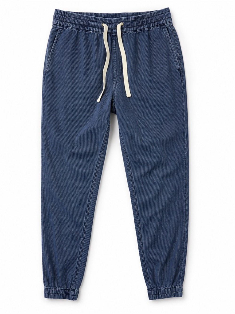 J. Crew Indigo Pinstripe Chambray Jogger Pants (247) - Picture 10 of 10